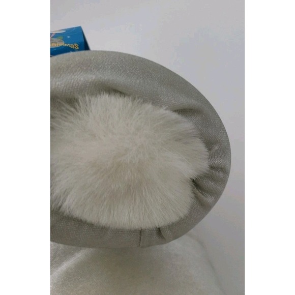 Mr Santa Bear 2001 Mission Planet Christmas Dayton Hudson Tags Bag Plushie Worn - Picture 6 of 12